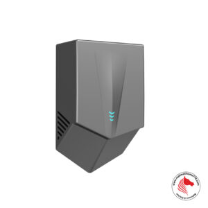 ABAGNO UHD 2000SV Wall Mounted Automatic Sensing Hand Dryer [Dark Silver]